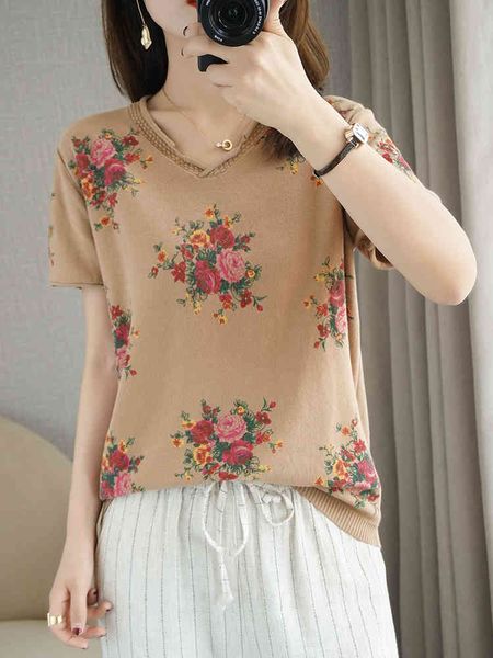 women's t-shirt casual pure cotton shirt knitted or crocheted, women's patterned with short sleeves and neck v, plus size, summer,, White
women's t-shirt casual pure cotton shirt knitted or crocheted, women's patterned with short sleeves and neck v, plus size, summer,, White