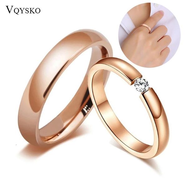 trendy rose gold tone engagement couple rings for lovers stainless steel with cz stone men women wedding jewelry bands wholesale, Slivery;golden
trendy rose gold tone engagement couple rings for lovers stainless steel with cz stone men women wedding jewelry bands wholesale, Slivery;golden