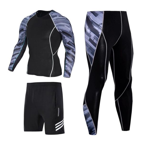 gym clothing men's 3d printing compression exercise suit sportswear set quick-drying running sports training fitness, White;black
gym clothing men's 3d printing compression exercise suit sportswear set quick-drying running sports training fitness, White;black
