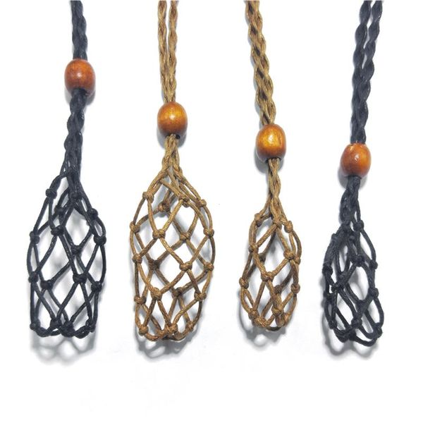 decorative objects & figurines boho necklace cord empty stone holder quartz crystal chakra point healing fish netted hand wovent net bag
decorative objects & figurines boho necklace cord empty stone holder quartz crystal chakra point healing fish netted hand wovent net bag