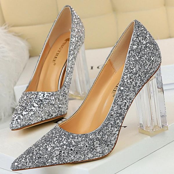 dress shoes bigtree transparent heels women pumps sequins wedding square crystal heel heeled 2021, Black
dress shoes bigtree transparent heels women pumps sequins wedding square crystal heel heeled 2021, Black