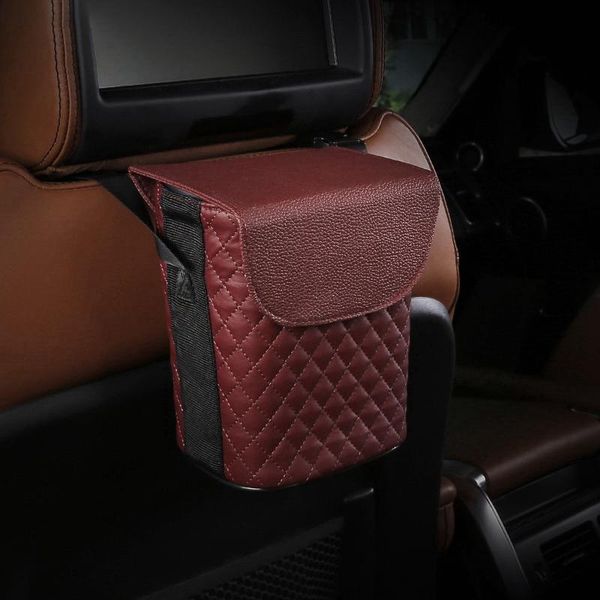 other interior accessories car backseat hanging trash pockets leather organizers multi-functional portable rubbish waste storage box
other interior accessories car backseat hanging trash pockets leather organizers multi-functional portable rubbish waste storage box