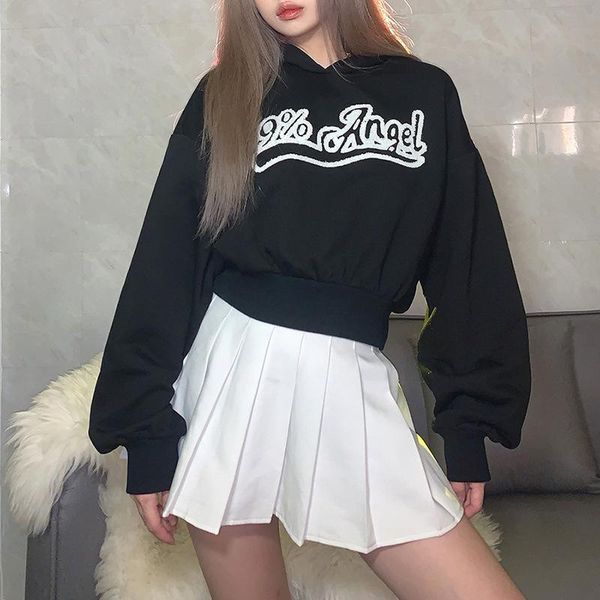 women's hoodies & sweatshirts autumn women punk style harajuku letter print casual streetwear cotton warm loose pullover female fashion, Black
women's hoodies & sweatshirts autumn women punk style harajuku letter print casual streetwear cotton warm loose pullover female fashion, Black