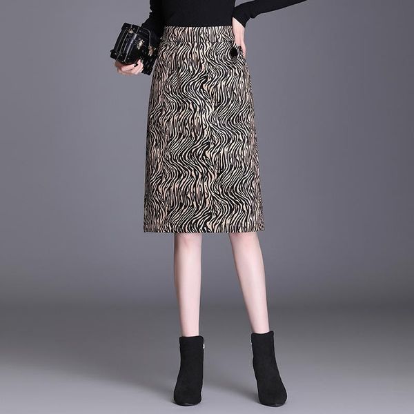 skirts autumn& winter high waist slimming zebra pattern fashion woolen skirt all-match casual women a-line tide, Black
skirts autumn& winter high waist slimming zebra pattern fashion woolen skirt all-match casual women a-line tide, Black