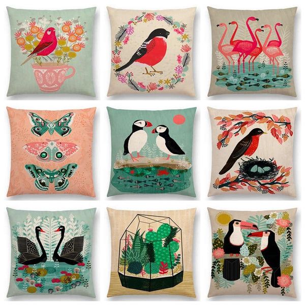 birds and flowers teacup european goldfinch robins swans flamingos lepidoptera cactus cushion cover decor sofa throw pillow case cushion/dec
birds and flowers teacup european goldfinch robins swans flamingos lepidoptera cactus cushion cover decor sofa throw pillow case cushion/dec