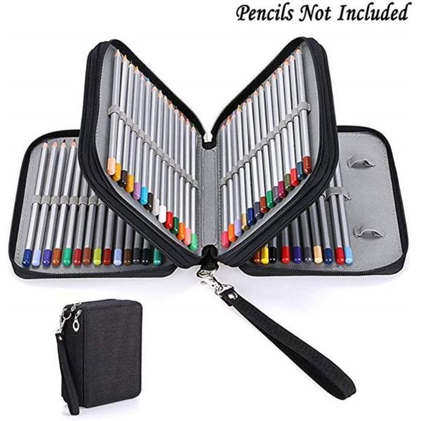 pencil cases 1pcs pen case 72 color 78 hole fine art painting student stationery storage bag curtain box supplies
pencil cases 1pcs pen case 72 color 78 hole fine art painting student stationery storage bag curtain box supplies