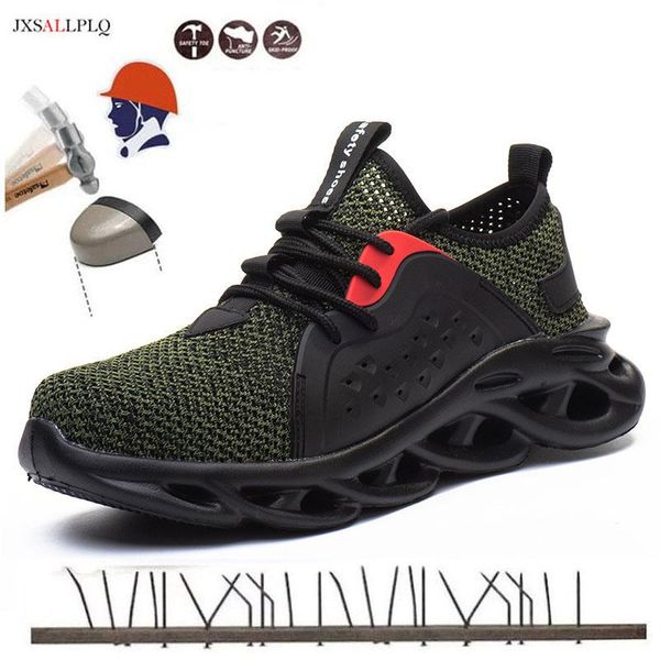 boots the men's work safety shoes summer breathable ce certification steel head anti-smash construction, Black
boots the men's work safety shoes summer breathable ce certification steel head anti-smash construction, Black