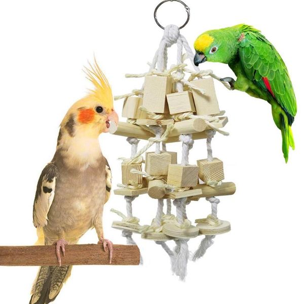 other bird supplies pet cage chewing playing toys small big parrot cockatiel wooden blocks swing bite-resistant hanging chew play products
other bird supplies pet cage chewing playing toys small big parrot cockatiel wooden blocks swing bite-resistant hanging chew play products