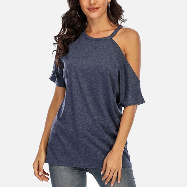 off shoulder short sleeve solid women tshirt o-neck loose basic all-match ladies t-shirt summer chic female tees 210518, White
off shoulder short sleeve solid women tshirt o-neck loose basic all-match ladies t-shirt summer chic female tees 210518, White