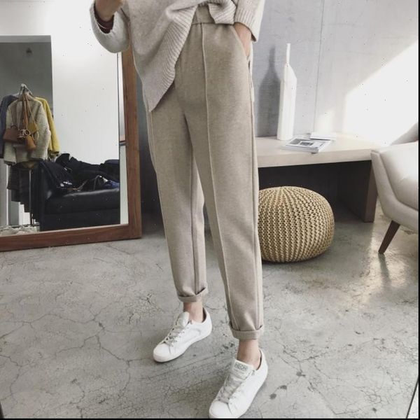 s 5xl autumn winter women pants high wasit pocket woolen thick waram harem fashion nkle length casual, Black;white
s 5xl autumn winter women pants high wasit pocket woolen thick waram harem fashion nkle length casual, Black;white