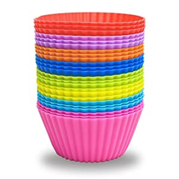 silicone baking cups reusable muffin liners non-stick cup cake molds set liner standard size holder
silicone baking cups reusable muffin liners non-stick cup cake molds set liner standard size holder