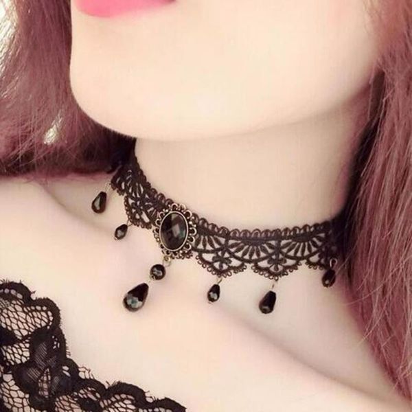 chokers crystal hollow out gothic collar necklace for women fashion elegant clavicle necklaces multilayer black choker, Golden;silver
chokers crystal hollow out gothic collar necklace for women fashion elegant clavicle necklaces multilayer black choker, Golden;silver