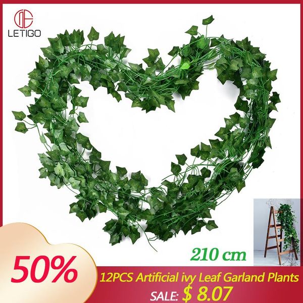 decorative flowers & wreaths 210cm hanging artificial green leaf garland plants ivy vine foliage plastic fake for home decoration garden par
decorative flowers & wreaths 210cm hanging artificial green leaf garland plants ivy vine foliage plastic fake for home decoration garden par