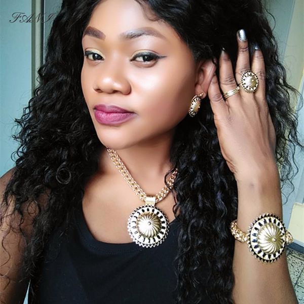earrings & necklace fani dubai gold designer jewelry sets women costume nigerian wedding brand fashion african beads, Silver
earrings & necklace fani dubai gold designer jewelry sets women costume nigerian wedding brand fashion african beads, Silver