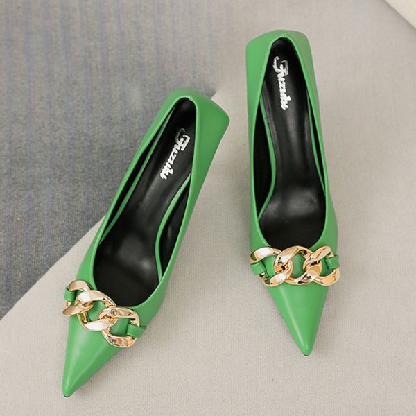 dress shoes brand women white green heels pumps scarpins luxury office ladies designer prom stiletto 8cm high party pbgc, Black
dress shoes brand women white green heels pumps scarpins luxury office ladies designer prom stiletto 8cm high party pbgc, Black