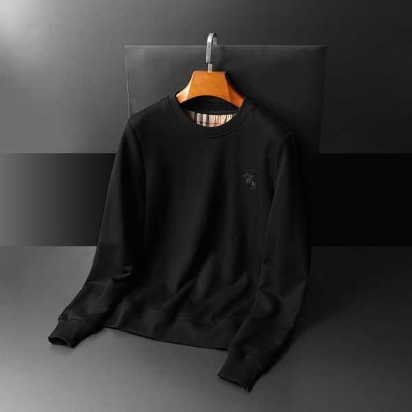 fashion fleece hoodies chao brand 2021 spring men's round neck embroidered pullover sweater comfortable mercerized cotton fabric long s, Black
fashion fleece hoodies chao brand 2021 spring men's round neck embroidered pullover sweater comfortable mercerized cotton fabric long s, Black