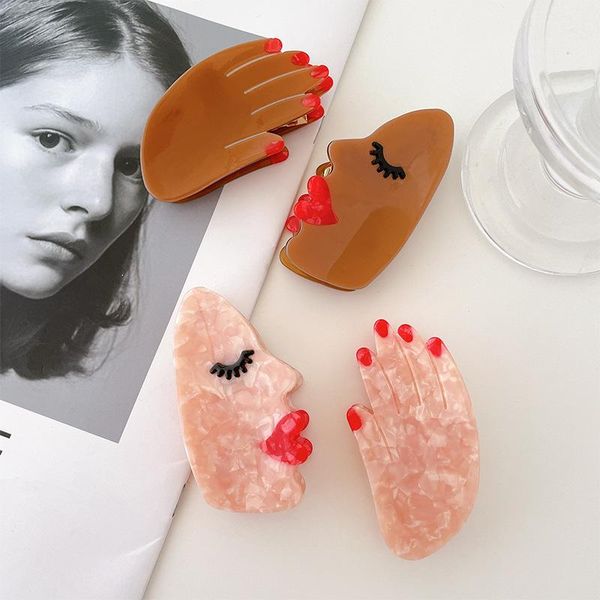 hair clips & barrettes cartoon individuation portrait women clip 2021 korean autumn acrylic accessories fashion for girls claw headdress, Golden;silver
hair clips & barrettes cartoon individuation portrait women clip 2021 korean autumn acrylic accessories fashion for girls claw headdress, Golden;silver