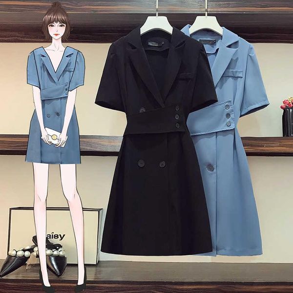 women's trench coats large size dress 2021 summer style slightly fat mm design feeling cover belly show thin temperament waist down sui, Tan;black
women's trench coats large size dress 2021 summer style slightly fat mm design feeling cover belly show thin temperament waist down sui, Tan;black