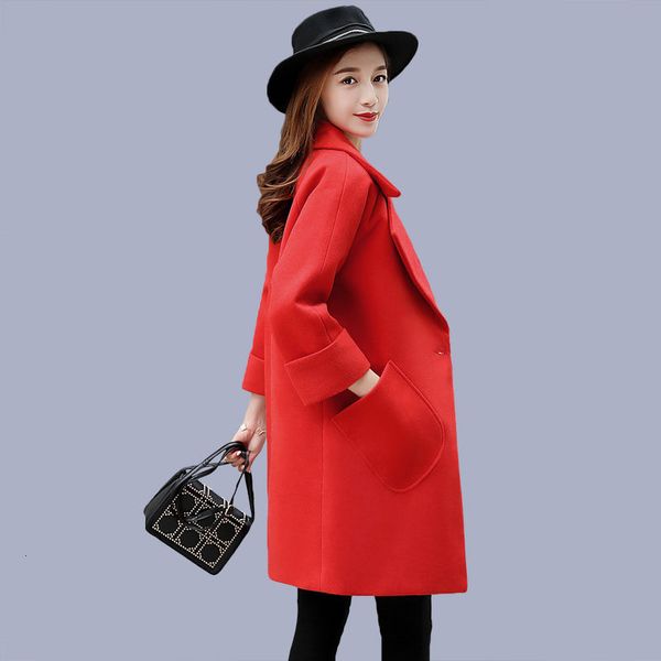 jacket autumn korean women's long of solid color ione button plus size bachelor lq277 fashion wool coat 631d, Black;brown
jacket autumn korean women's long of solid color ione button plus size bachelor lq277 fashion wool coat 631d, Black;brown