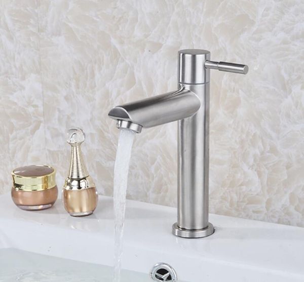 bathroom sink faucets wholesale and retail stainless steel faucet single cold water mixer tap basin
bathroom sink faucets wholesale and retail stainless steel faucet single cold water mixer tap basin