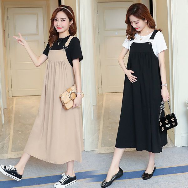 maternity dress maternity sleeveless strap summer loose pregnant women es vestidos clothes pregnancy clothing set plus size, White
maternity dress maternity sleeveless strap summer loose pregnant women es vestidos clothes pregnancy clothing set plus size, White