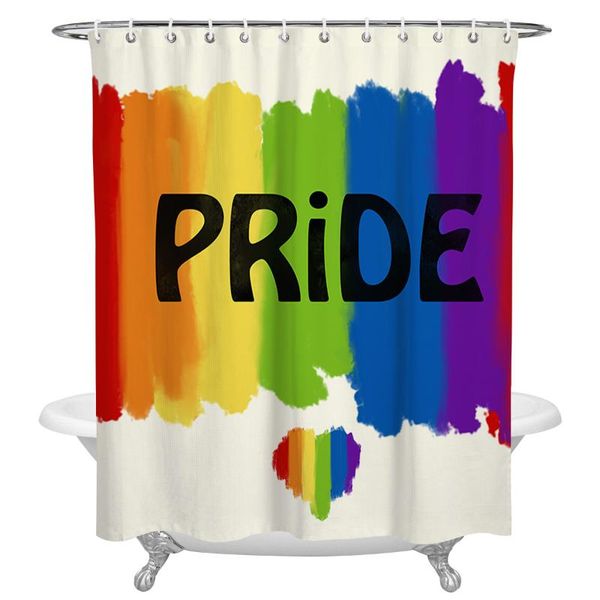 shower curtains rainbow striped pride print polyester fabric home bathroom decor large waterproof curtain
shower curtains rainbow striped pride print polyester fabric home bathroom decor large waterproof curtain