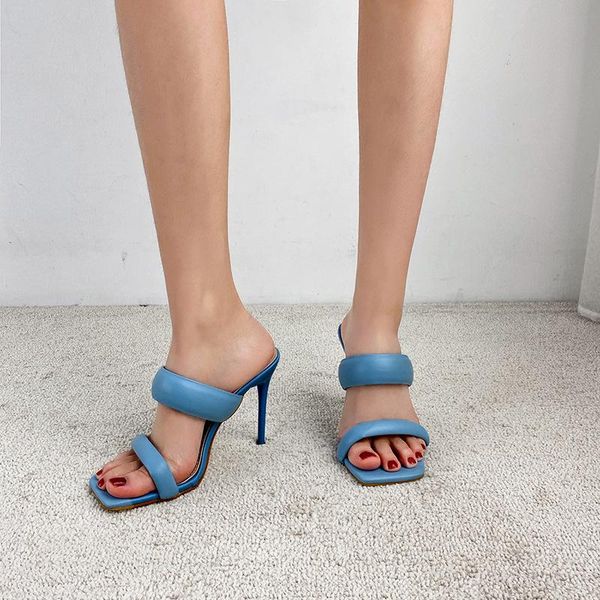 european and american catwalk models 2021 spring summer style belt fashion square toe stiletto sandals large size 35-42 slippers, Black
european and american catwalk models 2021 spring summer style belt fashion square toe stiletto sandals large size 35-42 slippers, Black
