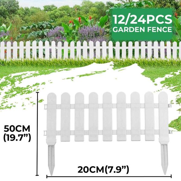 12/24pcs mini removable plastic fence christmas tree decoration courtyard indoor insert ground type fences fencing, trellis & gates
12/24pcs mini removable plastic fence christmas tree decoration courtyard indoor insert ground type fences fencing, trellis & gates