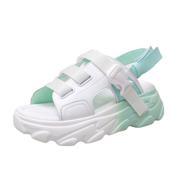 women platform sandals brand fashion chunky wedges shoes for woman 2021 summer leather designers beach sandal ladies 5cm, Black
women platform sandals brand fashion chunky wedges shoes for woman 2021 summer leather designers beach sandal ladies 5cm, Black