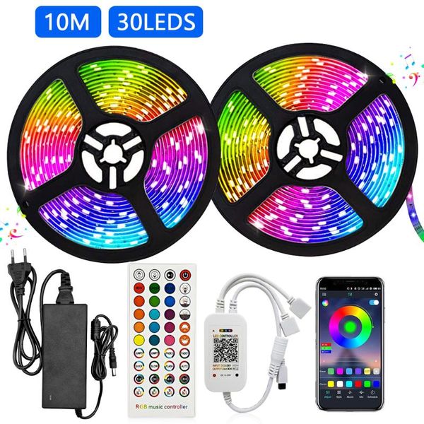 light strip rgb smd flexible bluetooth app led lights10m strips tape dc 12v + 40 keys remote control adapter
light strip rgb smd flexible bluetooth app led lights10m strips tape dc 12v + 40 keys remote control adapter