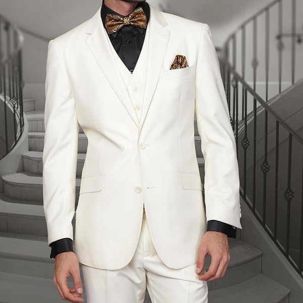 men's suits & blazers autumn fashion tailor-made male clothing classic white gentleman slim fit wedding for groom tuxedos groomsmen 3pc, White;black
men's suits & blazers autumn fashion tailor-made male clothing classic white gentleman slim fit wedding for groom tuxedos groomsmen 3pc, White;black