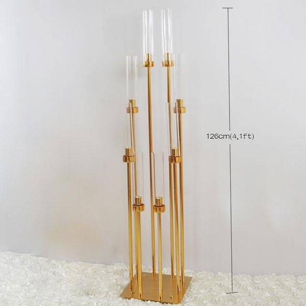 multi head golden wedding decor road guide reed light acrylic transparent candlestick home party table centerpiece decoration
multi head golden wedding decor road guide reed light acrylic transparent candlestick home party table centerpiece decoration