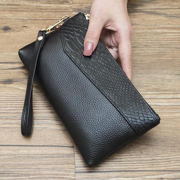 wallets 2021 wallet women's long ultra-thin crocodile leather layer coin purse clutch bag, Red;black
wallets 2021 wallet women's long ultra-thin crocodile leather layer coin purse clutch bag, Red;black