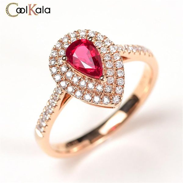 wedding rings coolkala luxury group inlaid with zircon water drop shaped red tourmaline color treasure ring, Slivery;golden
wedding rings coolkala luxury group inlaid with zircon water drop shaped red tourmaline color treasure ring, Slivery;golden