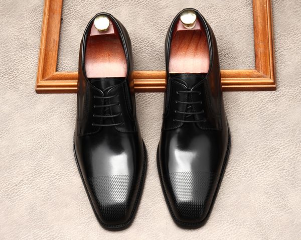Spring Autumn Formal Shoes Genuine Cowhide Leather Oxford Shoes For Men Black Brown 2021 Wedding Office Brogue Dress Shoes
Spring Autumn Formal Shoes Genuine Cowhide Leather Oxford Shoes For Men Black Brown 2021 Wedding Office Brogue Dress Shoes