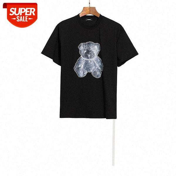 double-sided reflective bear print short-sleeved t-shirt loose fit batch #9i9c, White;black
double-sided reflective bear print short-sleeved t-shirt loose fit batch #9i9c, White;black
