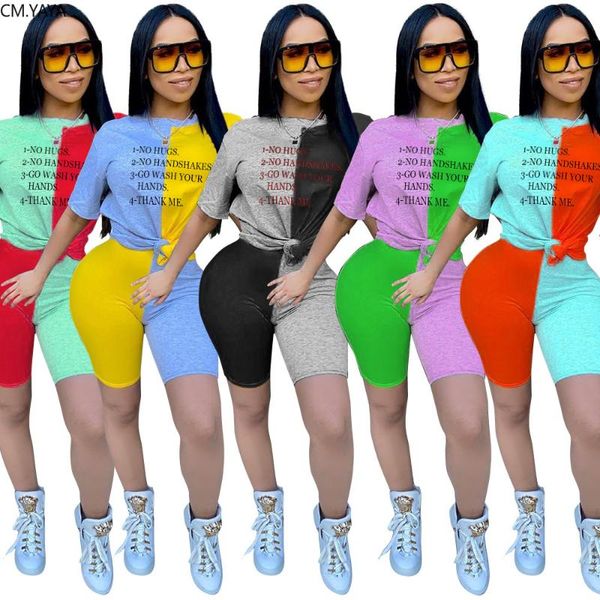 summer women set tracksuits letter print short sleeve +shorts night party fitness two piece suit outfits gl6558 women's, Gray
summer women set tracksuits letter print short sleeve +shorts night party fitness two piece suit outfits gl6558 women's, Gray