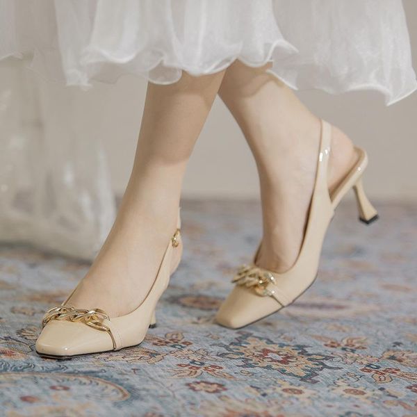 sandals 2021 summer fashion same style with mall metal chain square toe stiletto heel business casual high heels for women, Black
sandals 2021 summer fashion same style with mall metal chain square toe stiletto heel business casual high heels for women, Black