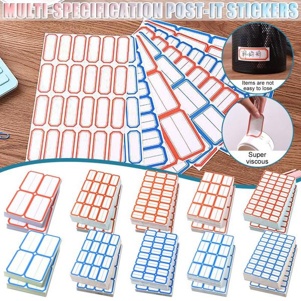100pcs self-adhesive label write paper name sticker blank classified stickers price tags number classification gift wrap
100pcs self-adhesive label write paper name sticker blank classified stickers price tags number classification gift wrap