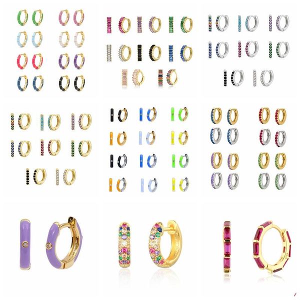 hoop & huggie aide 925 sterling silver earrings for women 2021 trend enamel zircon ear buckle jewelry pendientes bijoux gift aros colore, Golden;silver
hoop & huggie aide 925 sterling silver earrings for women 2021 trend enamel zircon ear buckle jewelry pendientes bijoux gift aros colore, Golden;silver
