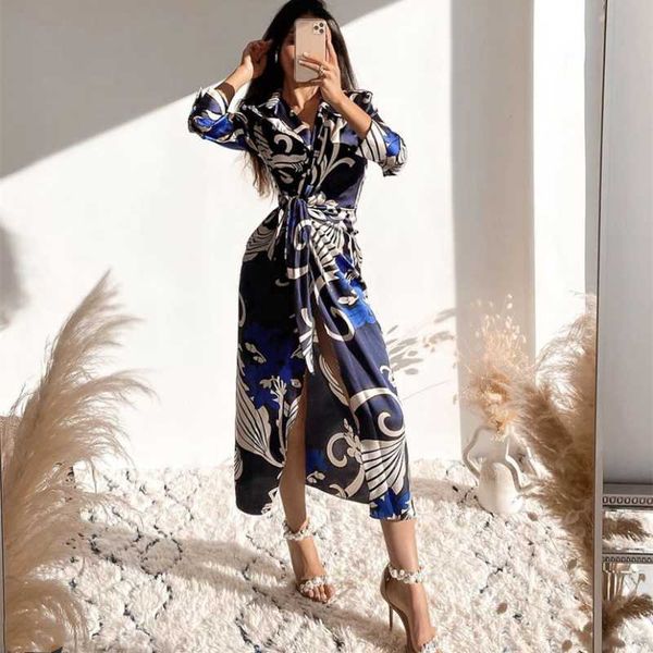 casual dresses woman elegant blue print long shirt dress 2021 spring female irregular lacing ladies chic floral party, Black;gray
casual dresses woman elegant blue print long shirt dress 2021 spring female irregular lacing ladies chic floral party, Black;gray