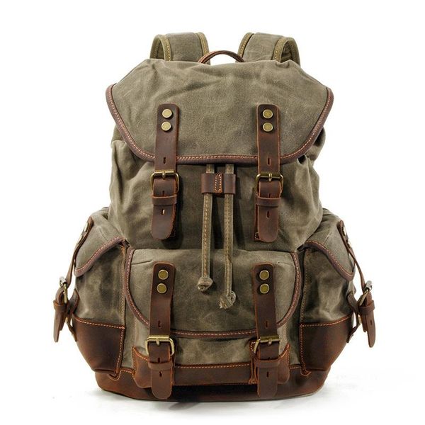 backpack fashion men's retro casual large capacity canvas shoulder bag travel school lapdrop
backpack fashion men's retro casual large capacity canvas shoulder bag travel school lapdrop