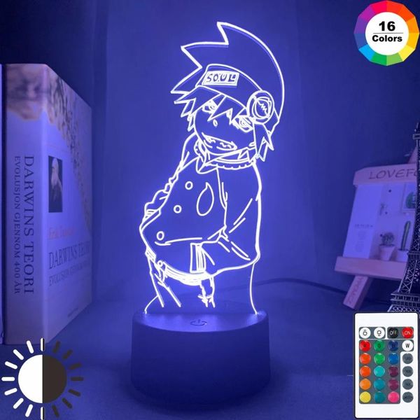 night lights acrylic 3d lamp anime soul eater figure nightlight for kids bedroom decor rgb colorful table led light
night lights acrylic 3d lamp anime soul eater figure nightlight for kids bedroom decor rgb colorful table led light
