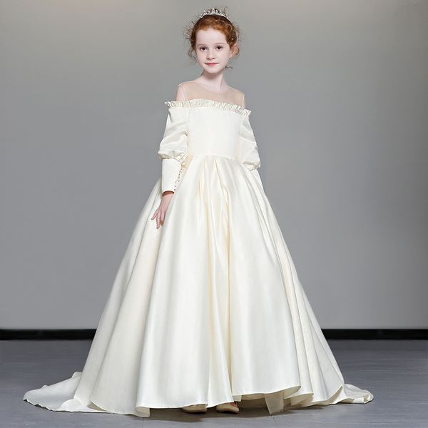 2021 cute flower girl dresses off shoulder ball gown little baby pageant gowns cascading ruffle sweep train custom made birthday gowns, White;blue
2021 cute flower girl dresses off shoulder ball gown little baby pageant gowns cascading ruffle sweep train custom made birthday gowns, White;blue
