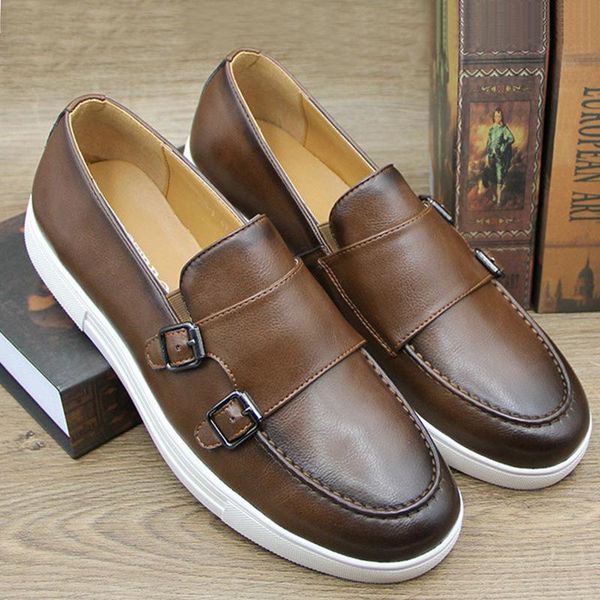 dress shoes men spring ankle boots pu leather male vintage classic casual fashion brown low heel fringe brogue rubber sole, Black
dress shoes men spring ankle boots pu leather male vintage classic casual fashion brown low heel fringe brogue rubber sole, Black