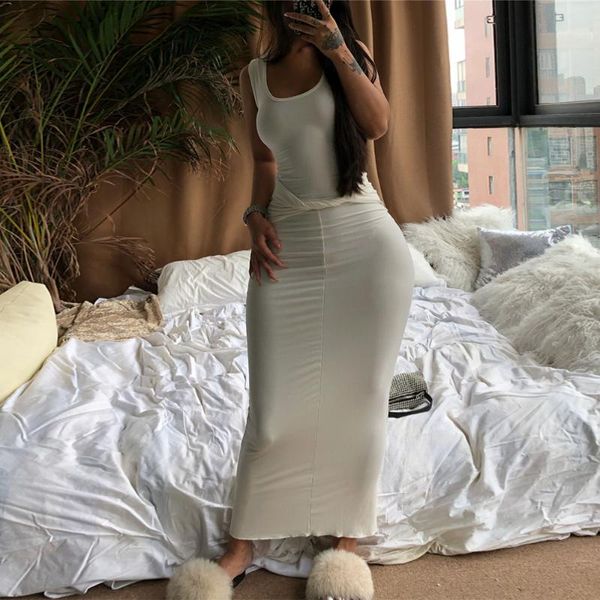 cotton knitting soft gray dresses women sleeveless tight bodycon party clothes female birthday stretchy vestidos casual, Black;gray
cotton knitting soft gray dresses women sleeveless tight bodycon party clothes female birthday stretchy vestidos casual, Black;gray