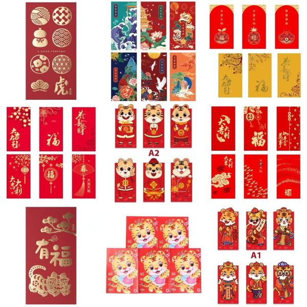 gift wrap 6/12pcs 2022 cartoon chinese tiger lucky creative red envelope year's spring festival birthday wedding
gift wrap 6/12pcs 2022 cartoon chinese tiger lucky creative red envelope year's spring festival birthday wedding