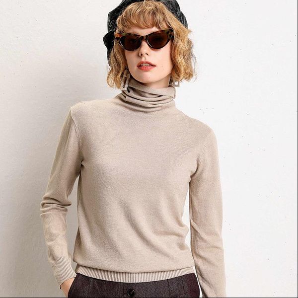 women sweaters high collar ladies cashmere sweater bottoming shirt pullover long sleeve autumn and winter, White;black 
women sweaters high collar ladies cashmere sweater bottoming shirt pullover long sleeve autumn and winter, White;black