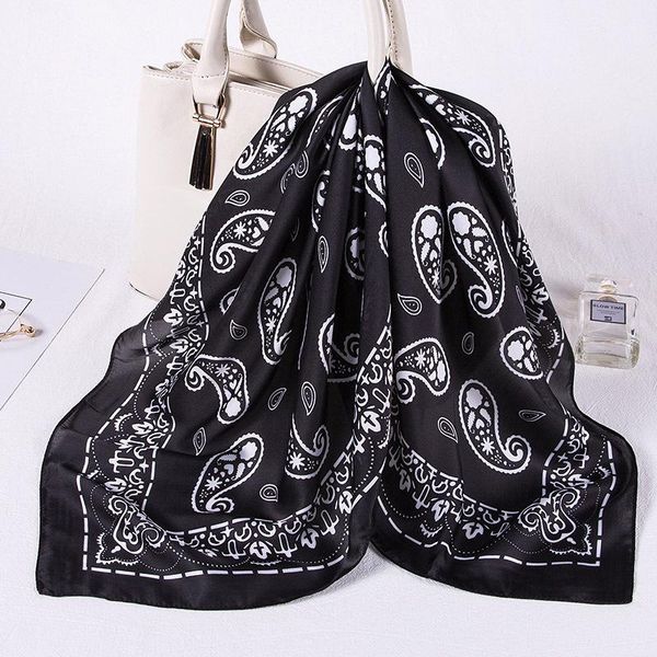 scarves print luxury women silk scarf square hair band accessories designer foulard lady neck summer headband kerchief tie, Blue;gray
scarves print luxury women silk scarf square hair band accessories designer foulard lady neck summer headband kerchief tie, Blue;gray