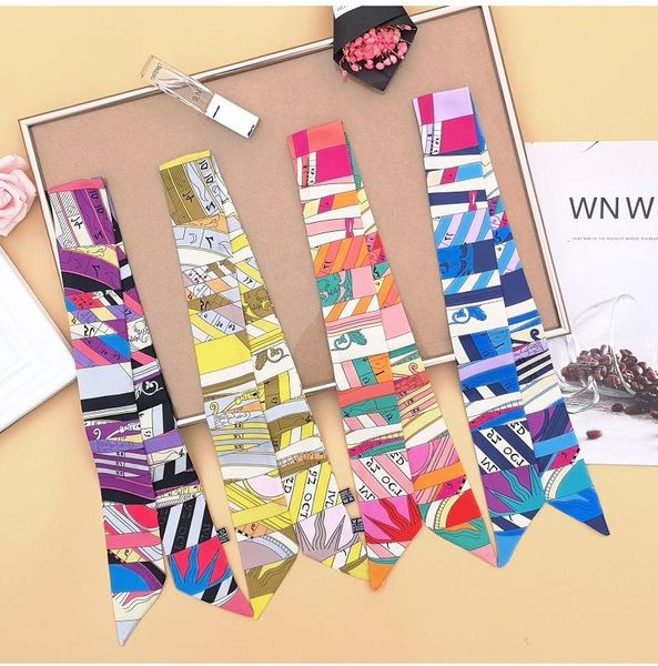 summer women's silk scarf fashion ladies hair headband multifunctional headscarf handbag long shawl beach female g2 scarves, Blue;gray
summer women's silk scarf fashion ladies hair headband multifunctional headscarf handbag long shawl beach female g2 scarves, Blue;gray